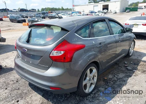 2012 Ford Focus Titanium z USA, uszkodzony, nr VIN 1FAHP3N26CL434121